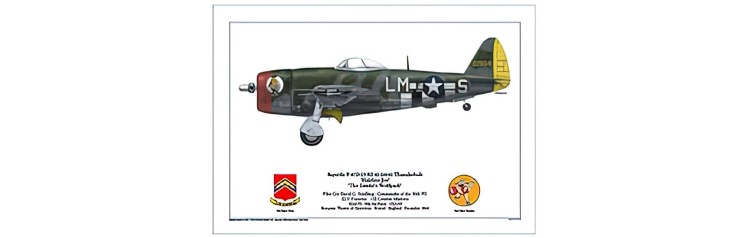 Republic P-47D-25-RE Thunderbolt "Harless Joe"
